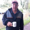 HuDe (Dennis Hunt) could have looked a bit happier about winning a GUGGS mug for catching 33.6g <i>Solomon</i> at High Offley on the Shropshire Union Canal, September 2021.